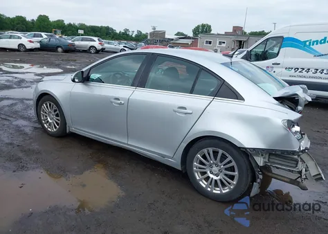 2012 Chevrolet Cruze Eco из США, поврежденный, VIN 1G1PJ5SC0C7205984